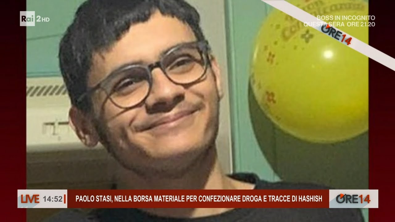 Paolo Stasi, nella borsa materiale per confezionare  la droga -  Ore 14 del 16/01/2023