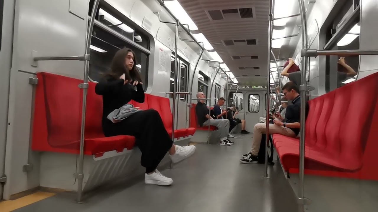 Wagonmasz 81-714.3 #34 [Metro Warszawskie - Linia M1]