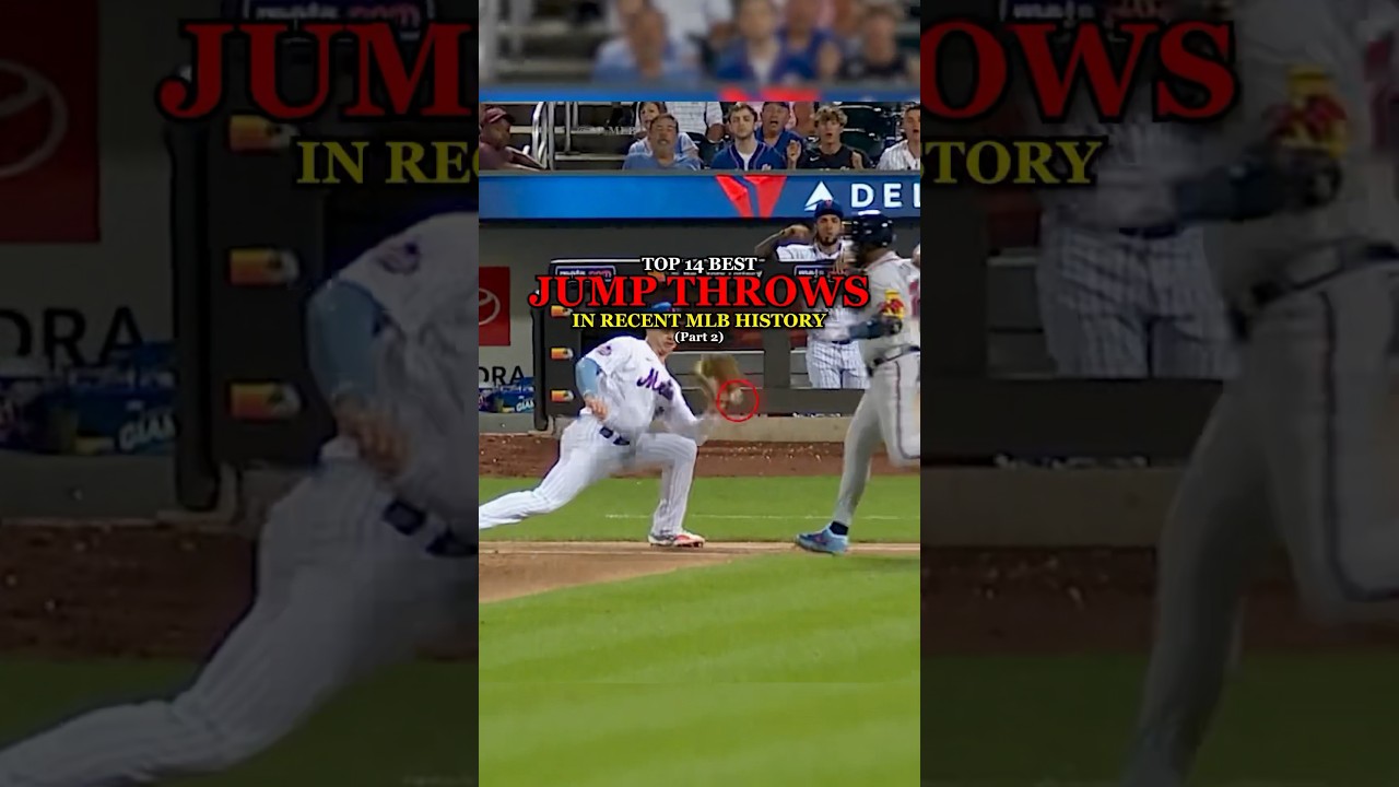 Top 14 Jump Throws in MLB History | Part 2