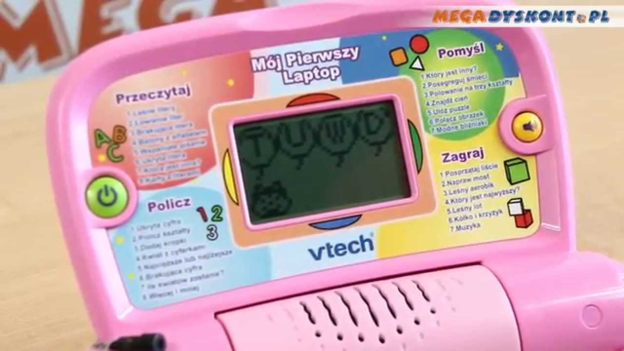 Tote N Go Laptop / M&oacute;j Pierwszy Laptop - VTech - www.MegaDyskont.pl