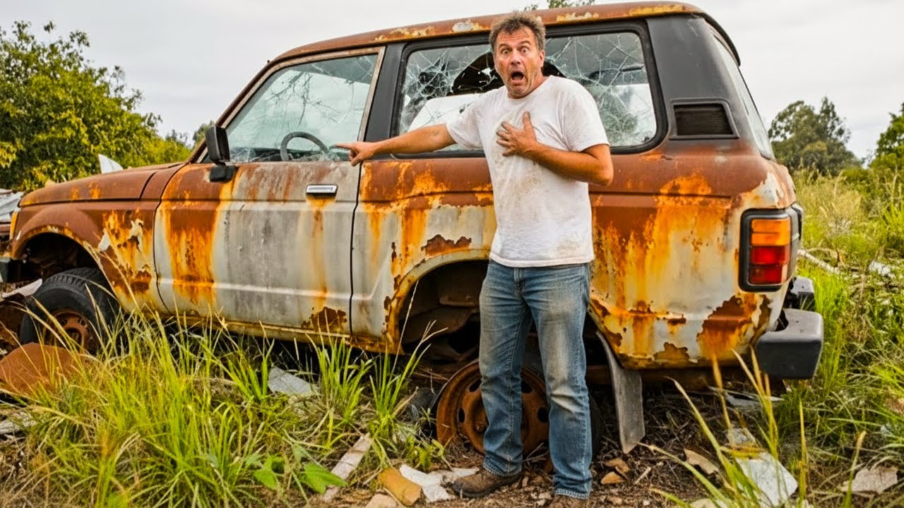 ASMR Car Restoration! 1989 Nissan Patrol Full Restoration from Abandoned State to Looking New