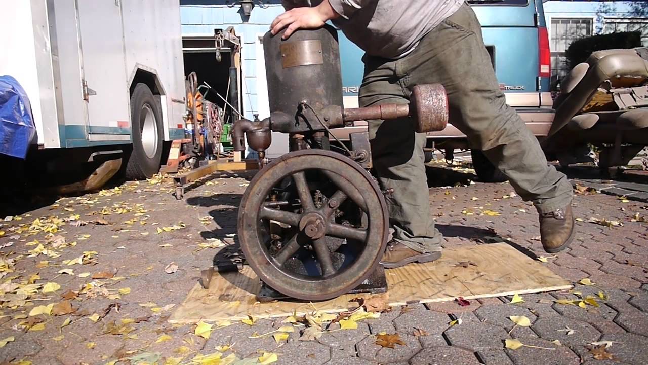 1920's Novo 3Hp Model S Upright Hit & Miss Engine