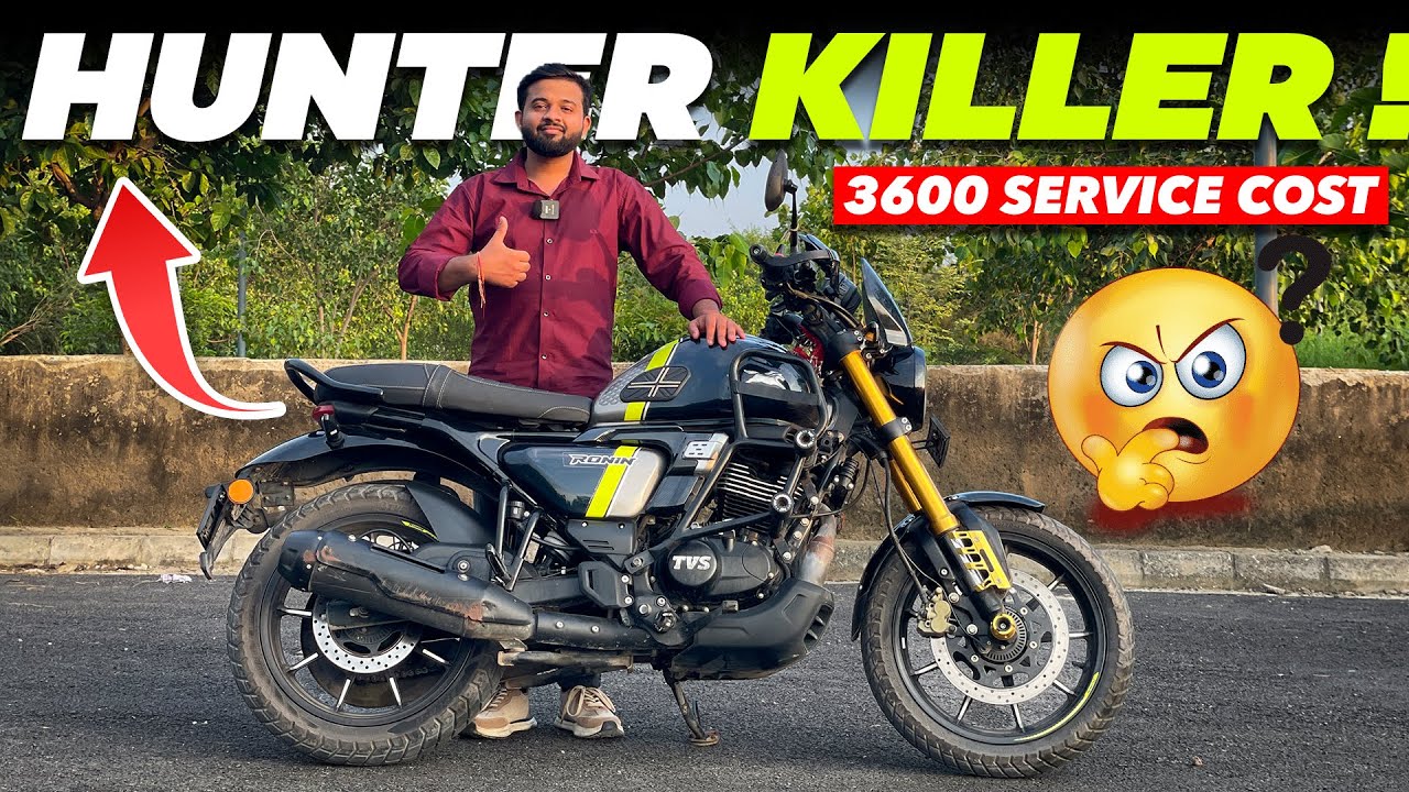 ये तो बहुत ज़्यादा है TVS Ronin 3600 Service Cost 🤬 | TVS Ronin Ownership 🔥 | Better Than Hunter 350