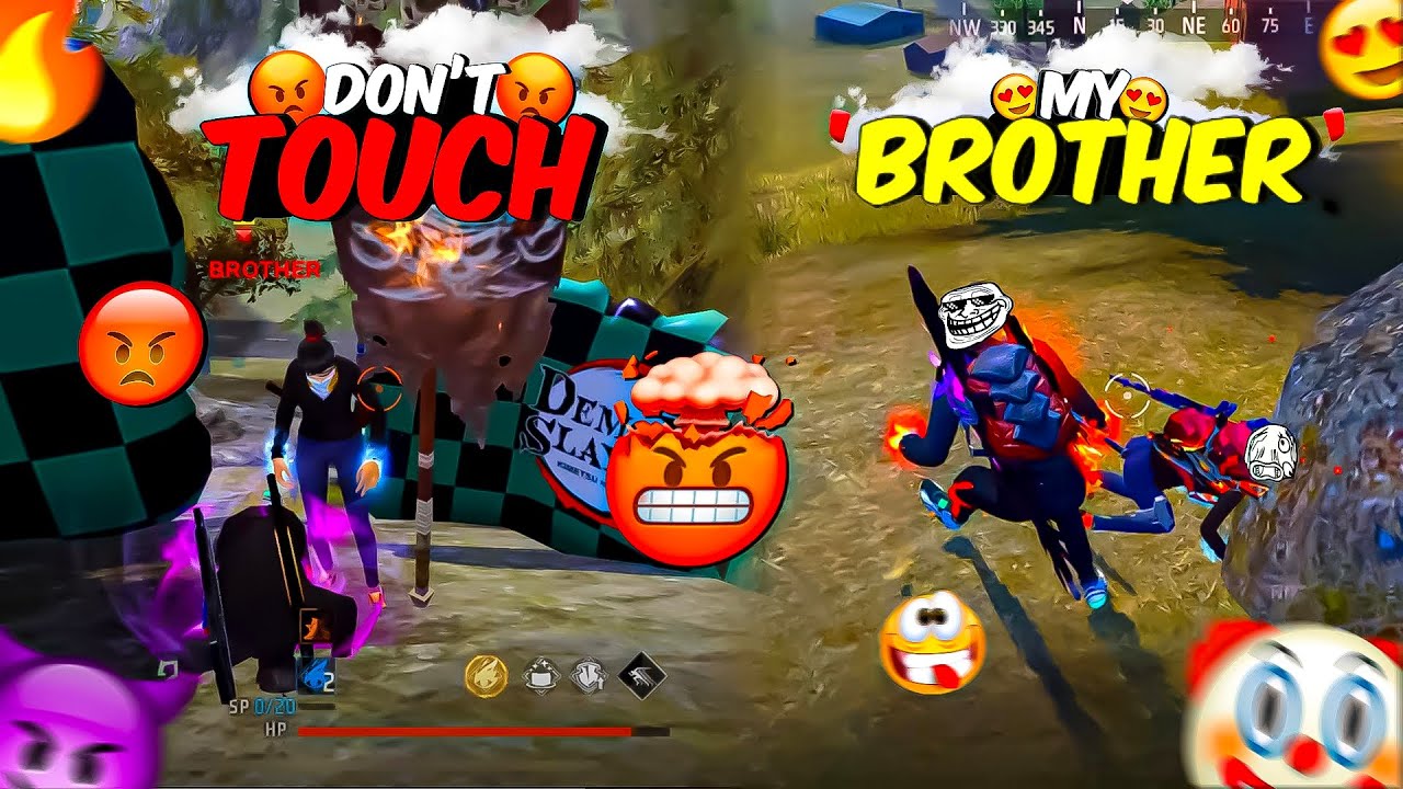 Don't Touch My Brother 🤬!! Enemy Showing Emote !! Vishnu Rajput Gaming !!