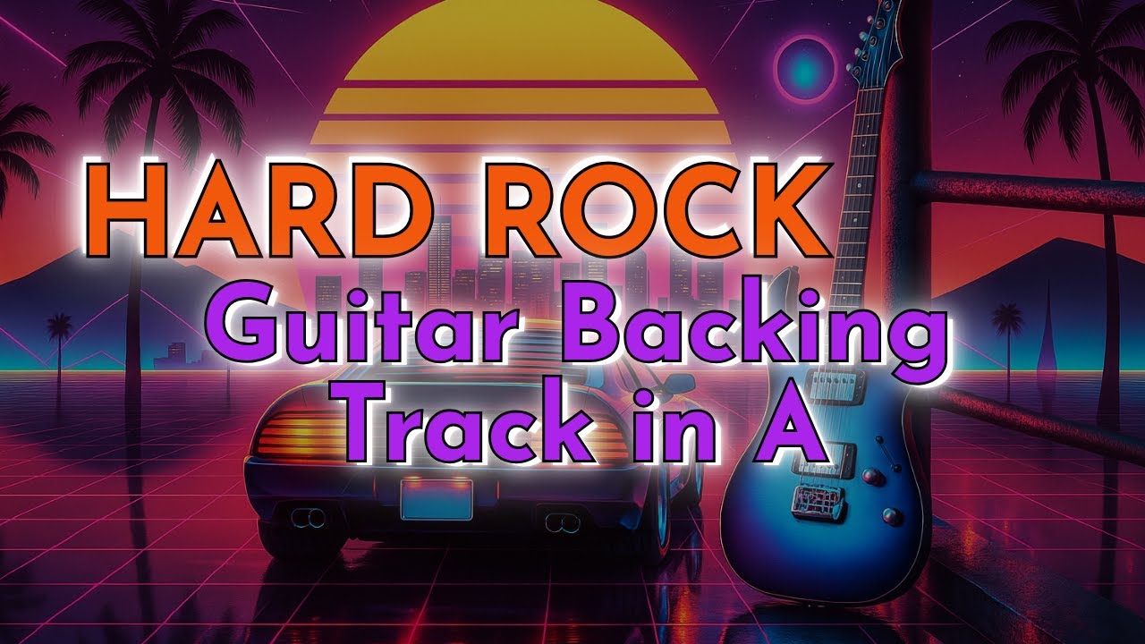 Your Next Favorite Guitar Jam Track - Hard Rock in A