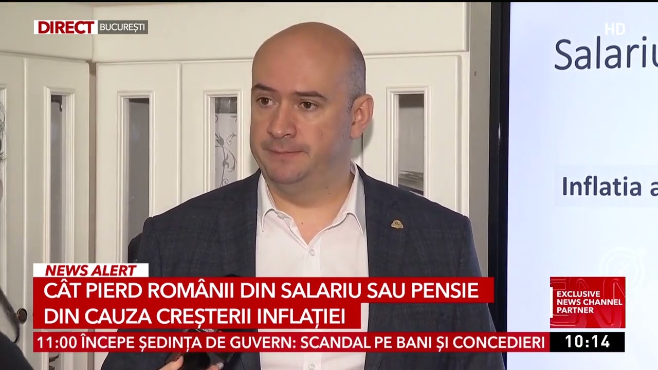 Scădere reală a salariilor: C&acirc;știgurile rom&acirc;nilor, &icirc;nghițite de inflație
