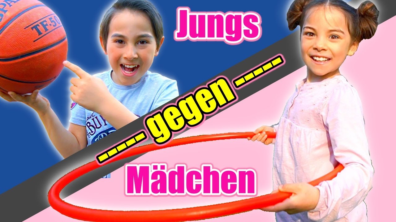 MÄDCHEN gegen JUNGS | Sis VS Bro | Clarielle