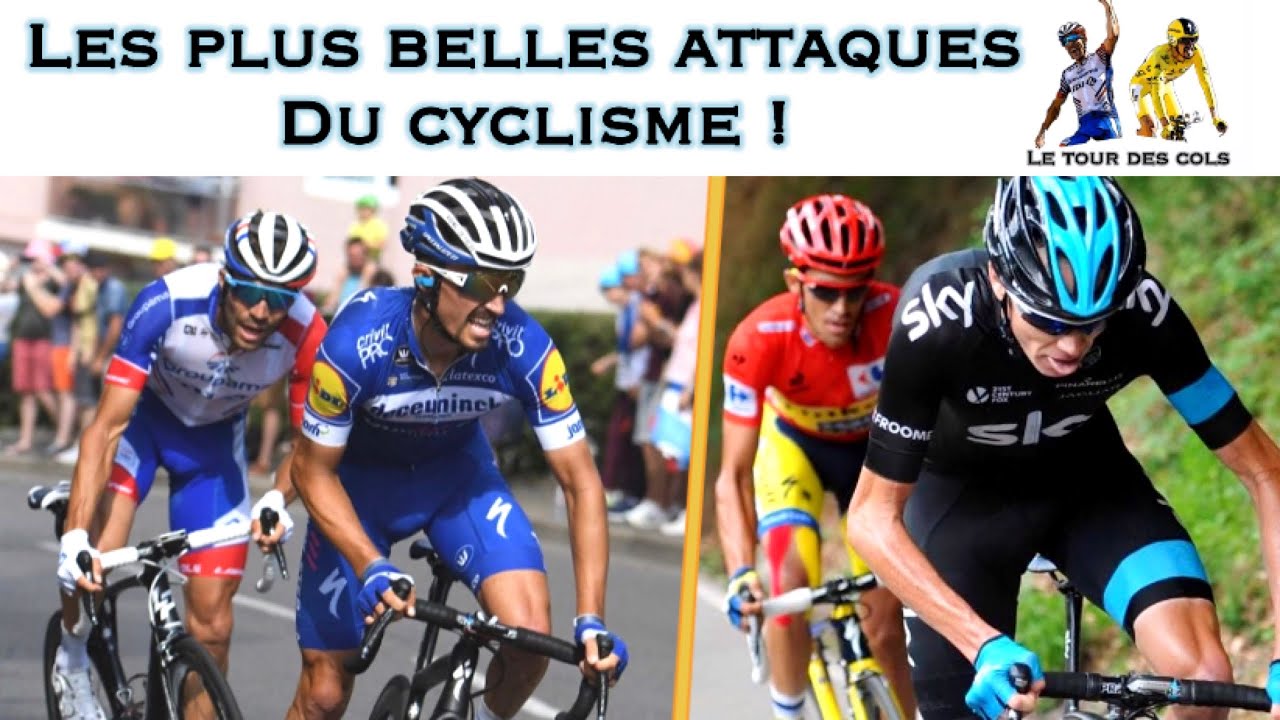 LES PLUS BELLES ATTAQUES DU CYCLISME ! ( selon moi )