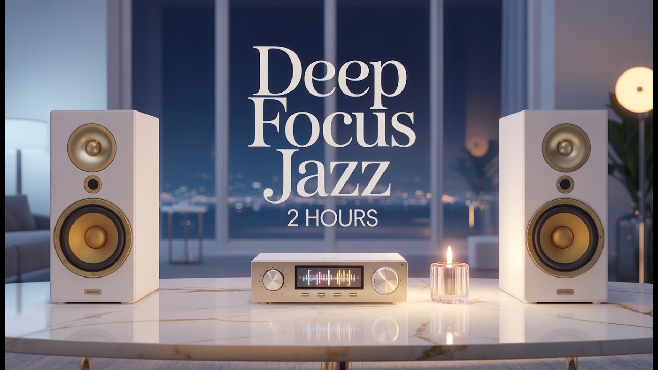 Deep Focus Jazz – 2 Hour Smooth Instrumental for Work & Study