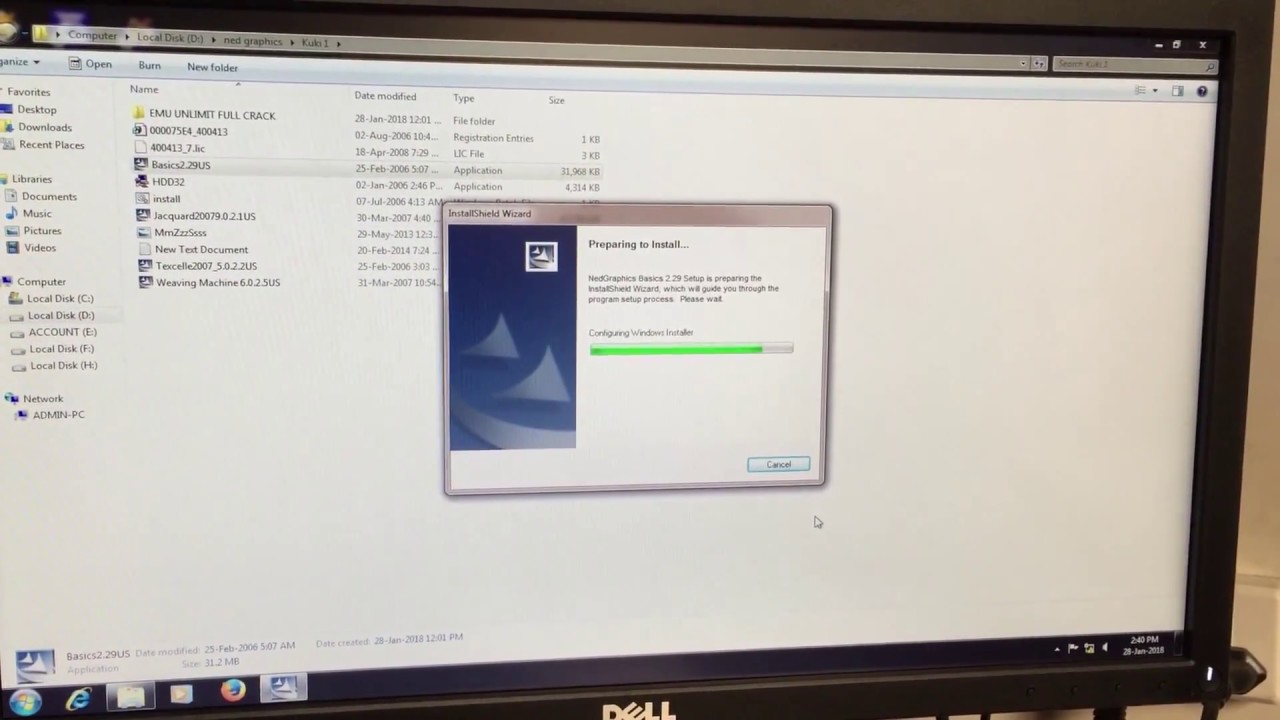 NedGraphics 2007 setup