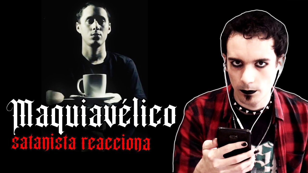 ⛧ SATANISTA REACCIONA a: MAQUIAVÉLICO de CANSERBERO por PRIMERA VEZ en su vida 😈🔥