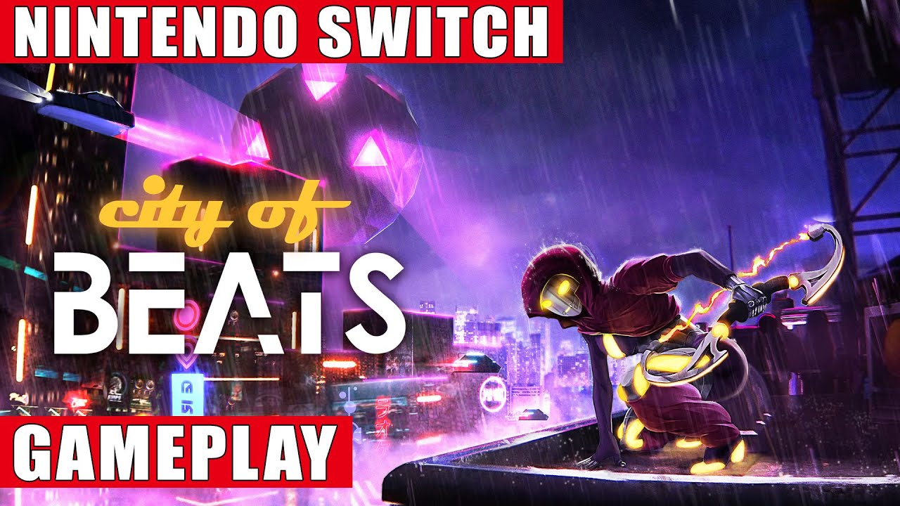 City of Beats Nintendo Switch Gameplay