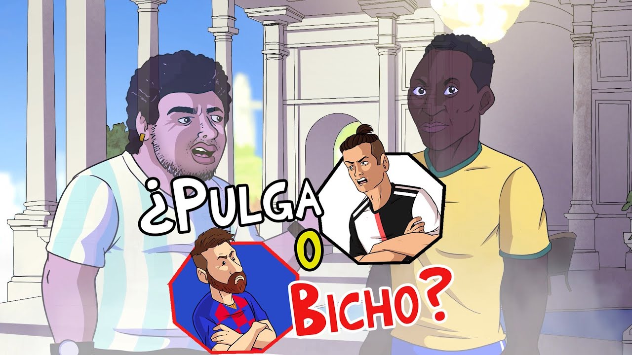 El día que Maradona y Pelé, hicieron que Messi y CR7 cambiaran de cuerpo ¡PULGA O BICHO!