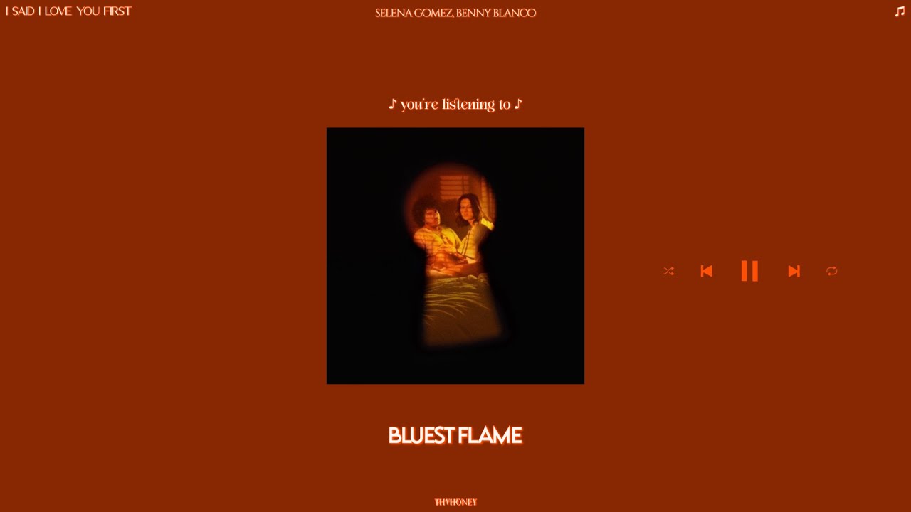 selena gomez, benny blanco - bluest flame (slowed + reverb)