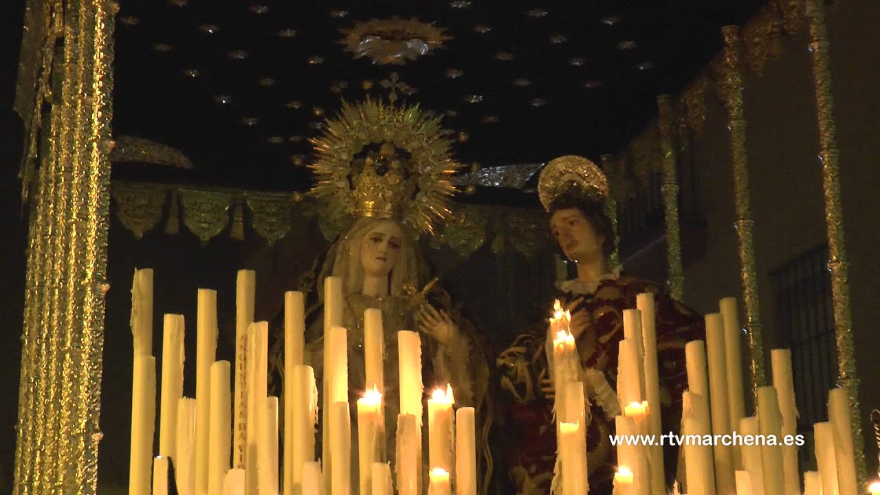 Cristo de San Pedro en Calles Santa Clara y Obispo S. Barrera - Semana Santa Marchena 2016