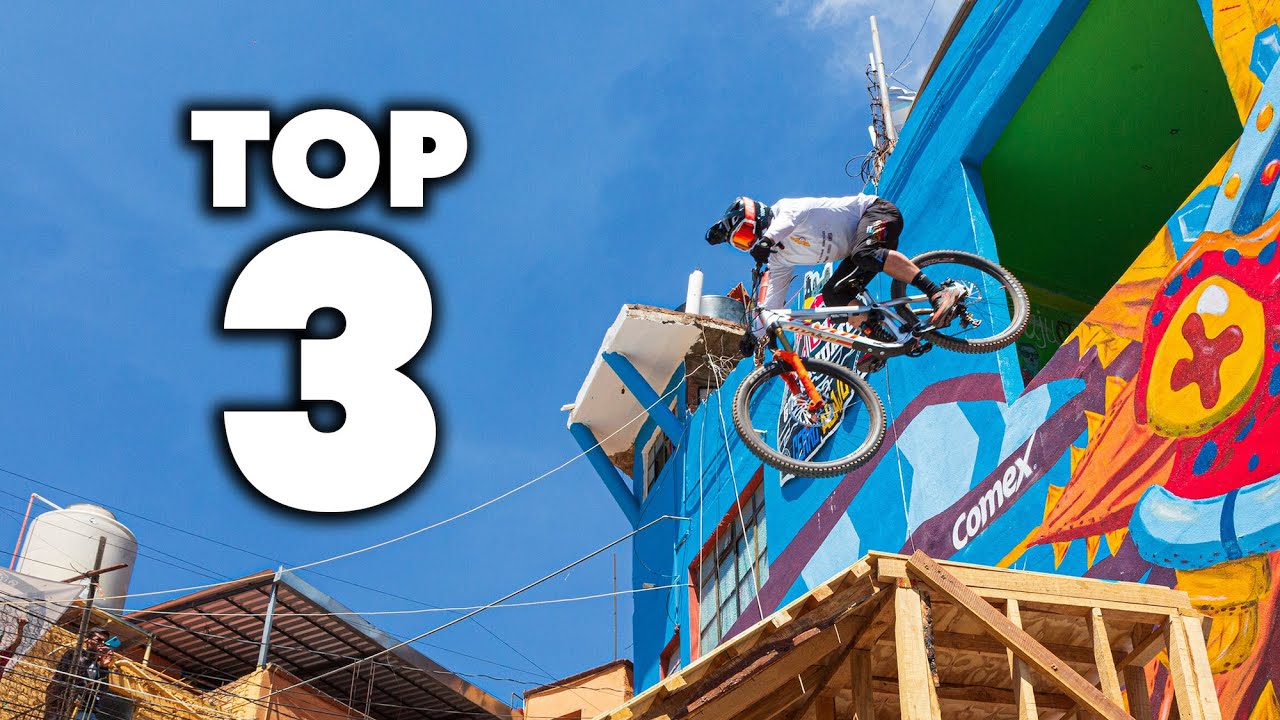 Wild MTB Street Racing in Mexico | Top 3 Runs from Red Bull Guanajuato Cerro Abajo