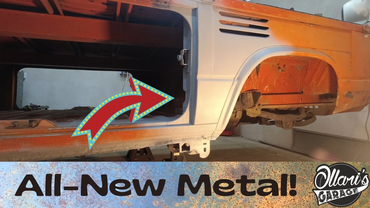 VW T3 Rear Arch and Wheel Well Repair / 1984 Vw T3 Single Cab