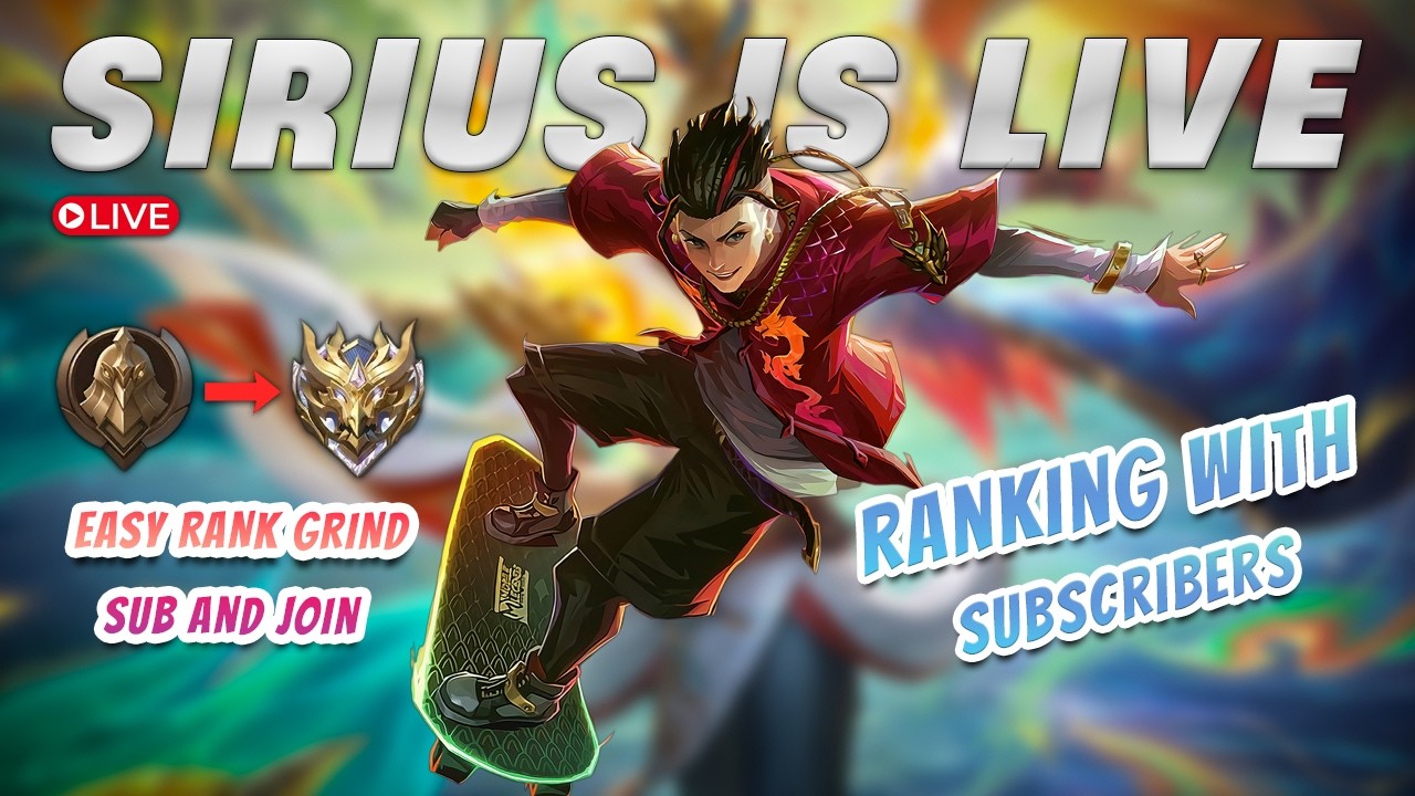 (V) 🔴Rank with Subscribers. Mobile Legends Bang Bang/Moba Legends 5v5.