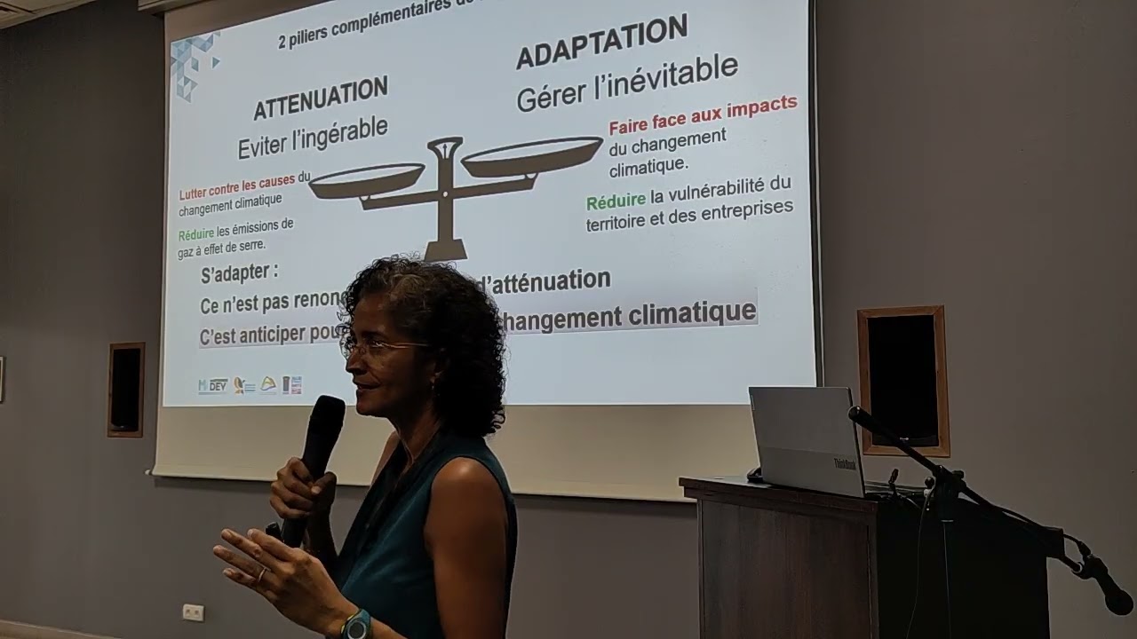 Anabelle VIGILANT Conférence Changement climatique impacts défis opportunité pour votre entreprise
