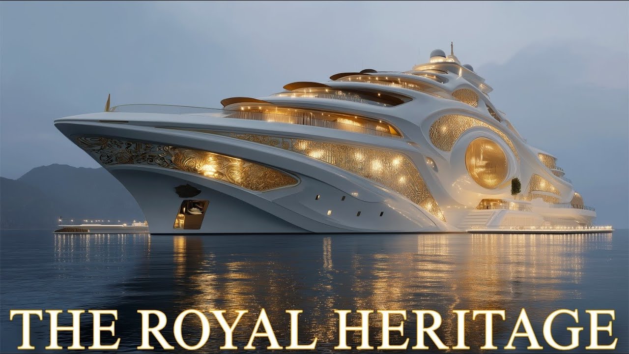 Inside the $18 Billion Royal Heritage Yacht of the Crown Prince | Most Expensive yacht in the World