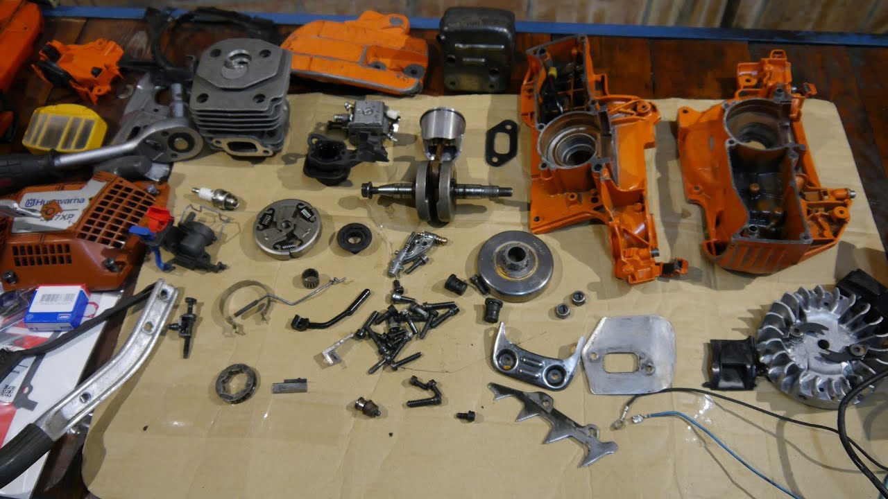 #RPGarażowo. Husqvarna 357XP. Cz. II. Montaż. Próba odpalenia. Problemy z gaźnikiem