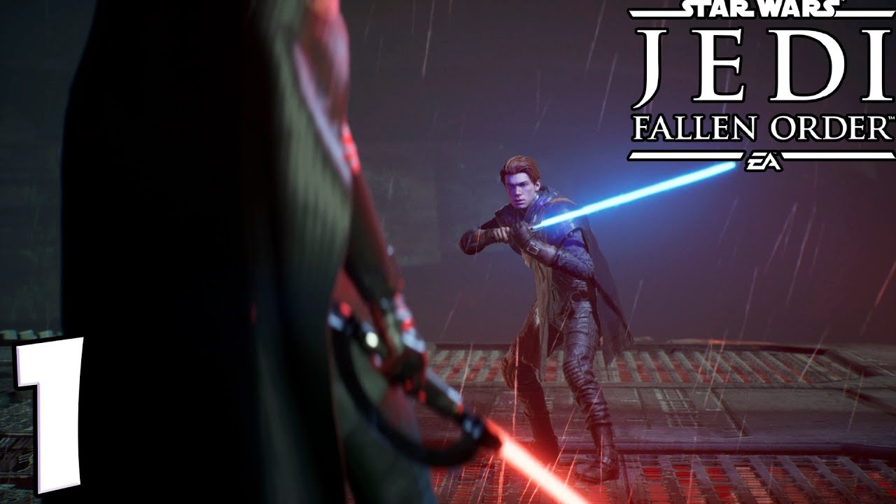 STAR WARS Jedi: Fallen Order. Прохождение. Часть 1 (Начало)