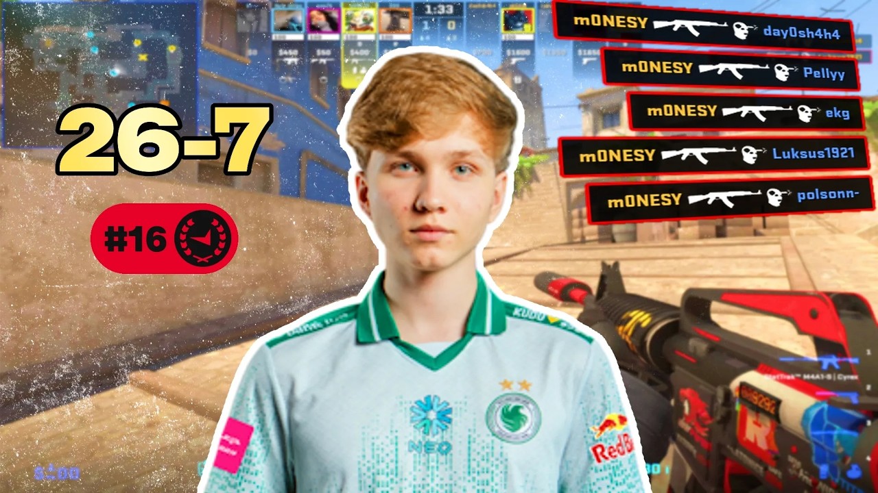 m0NESY 26–7 FACEIT Mirage POV | EU 4600 ELO