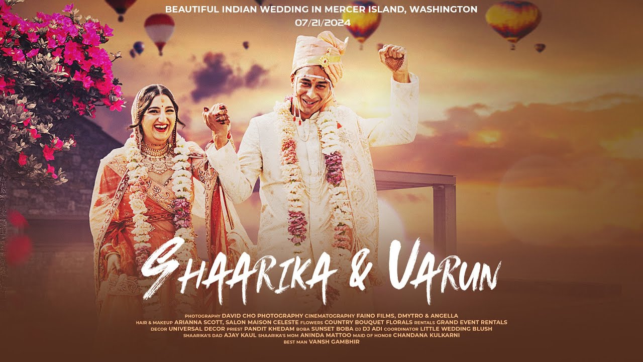 Lake Washington Indian Wedding | Shaarika & Varun
