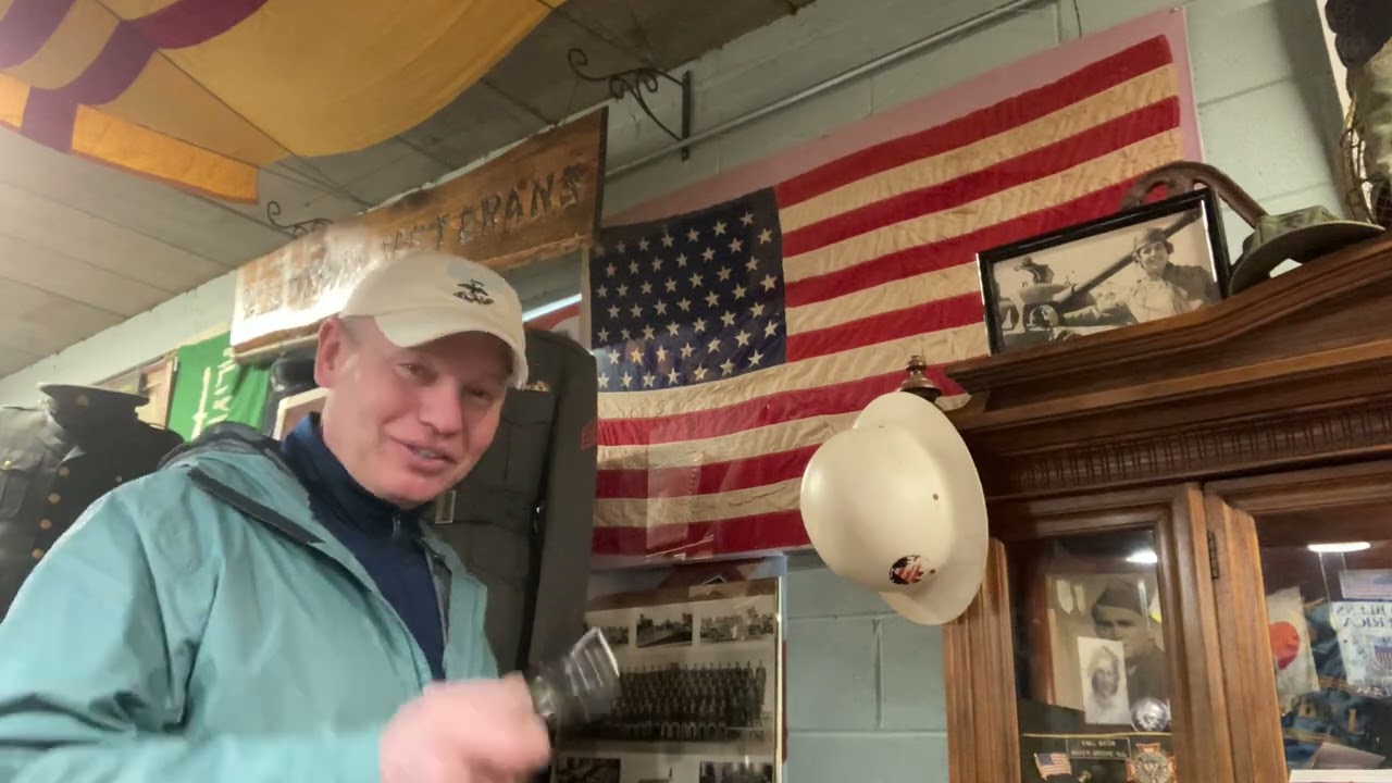 49 star US flag. Only in existence for one year.