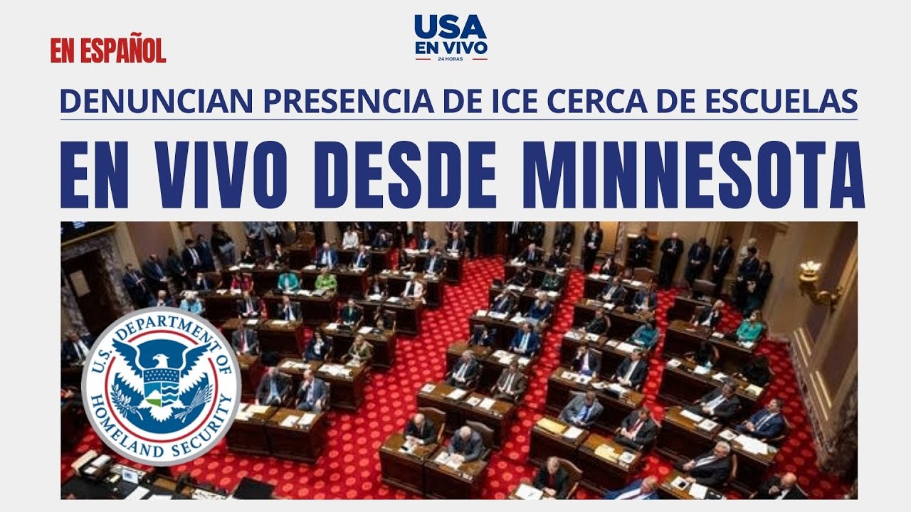 Miembros del Comité Educación abordan presencia ICE cerca de escuelas de Minnesota | USA EN VIVO 🔴