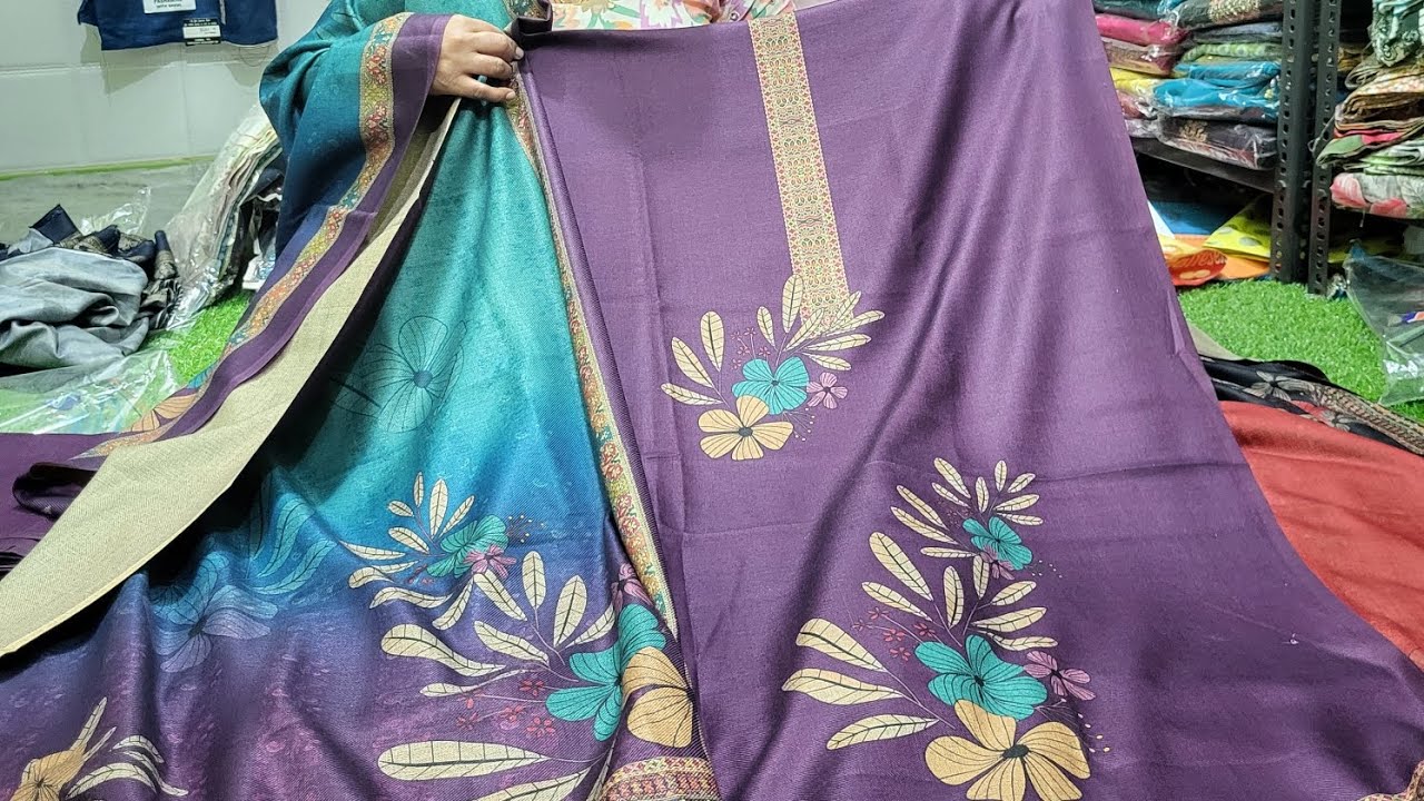Pure pasmina fabric suit 😍👌 #beautifulsuits #beautifulsuits #trendingsuits order now 👉 📞 7988923610