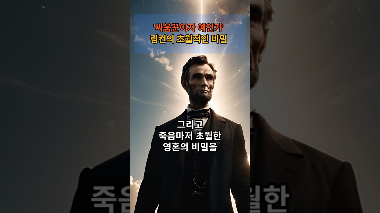 '싸움꾼이자 예언가', 링컨의 초월적인 비밀