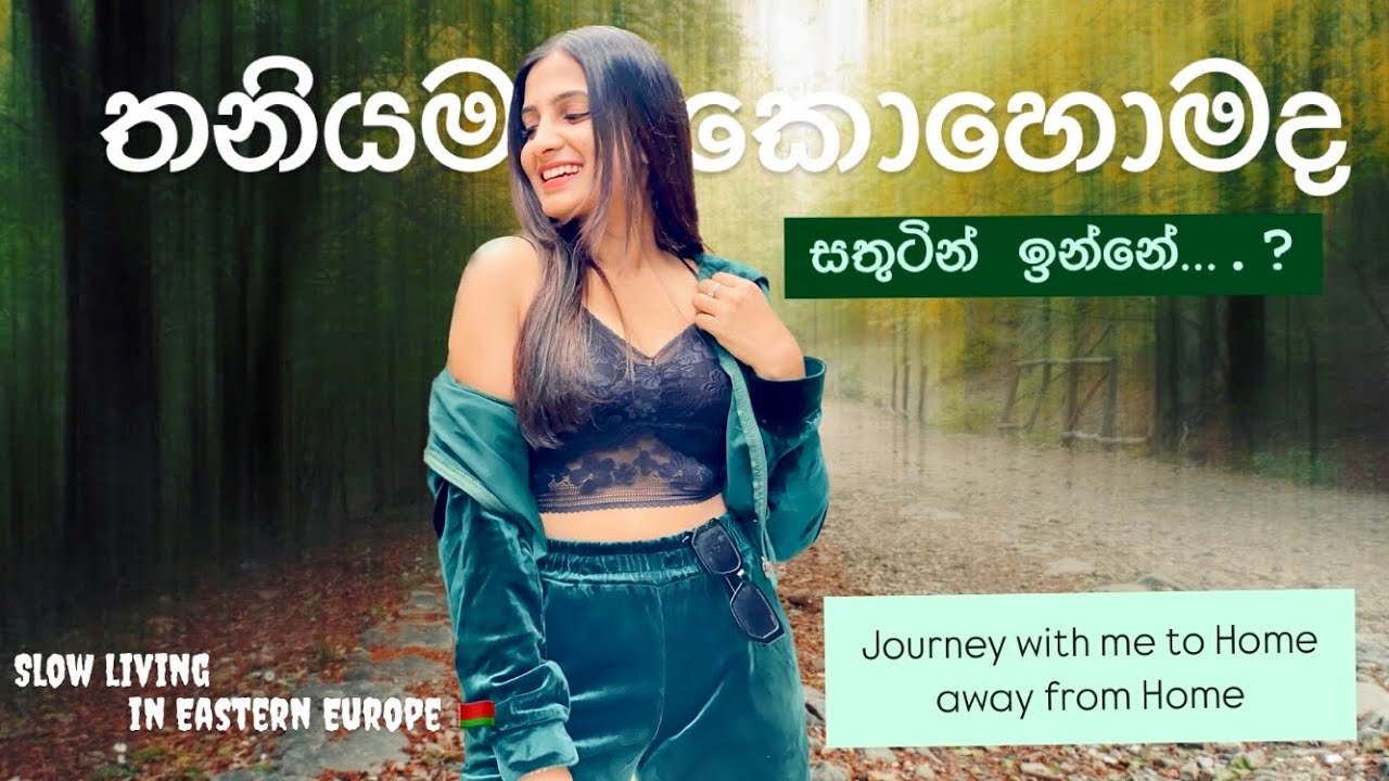 Slow living in Eastern Europe | සරත් ඍතුවේ අන්තිම දවස් | Simple Joys of Everyday Life 🍂🤎