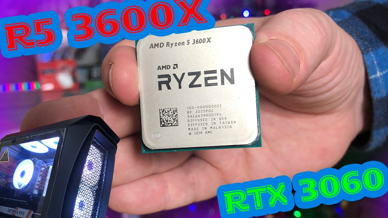 Ryzen 5 3600X + RTX3060 || сборка на AM4 || Тесты в играх