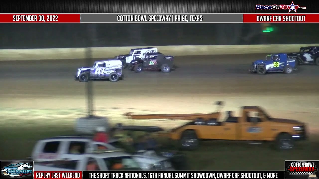 SMALL But MIGHTY! | Cotton Bowl Speedway | Dwarf Car Highlights 9/30/22