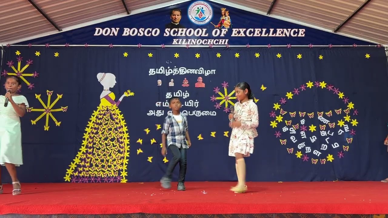 Don Bosco School of Excellence in Kilinochchi Sri lanka Tamil Day 2026