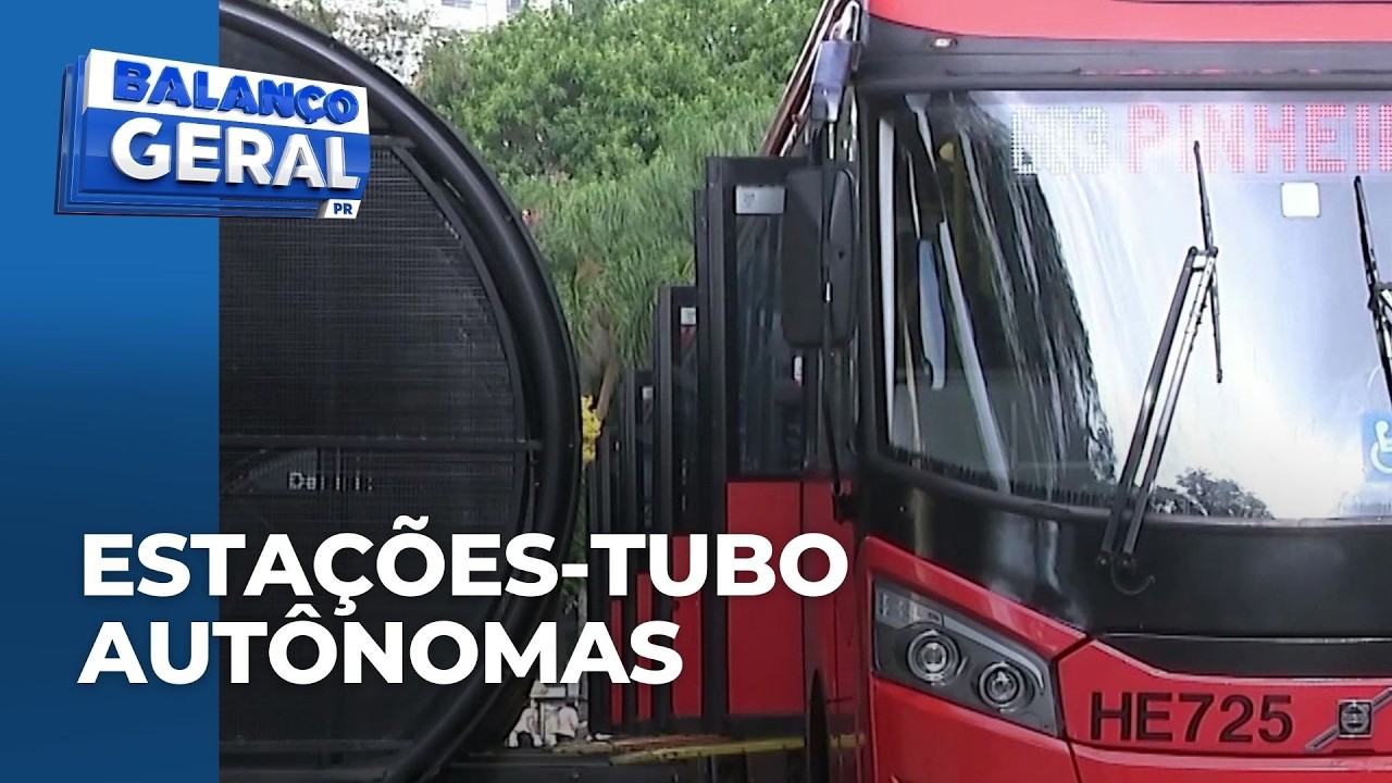 Teste com estações-tubo autônomas gera dúvidas entre passageiros do transporte coletivo