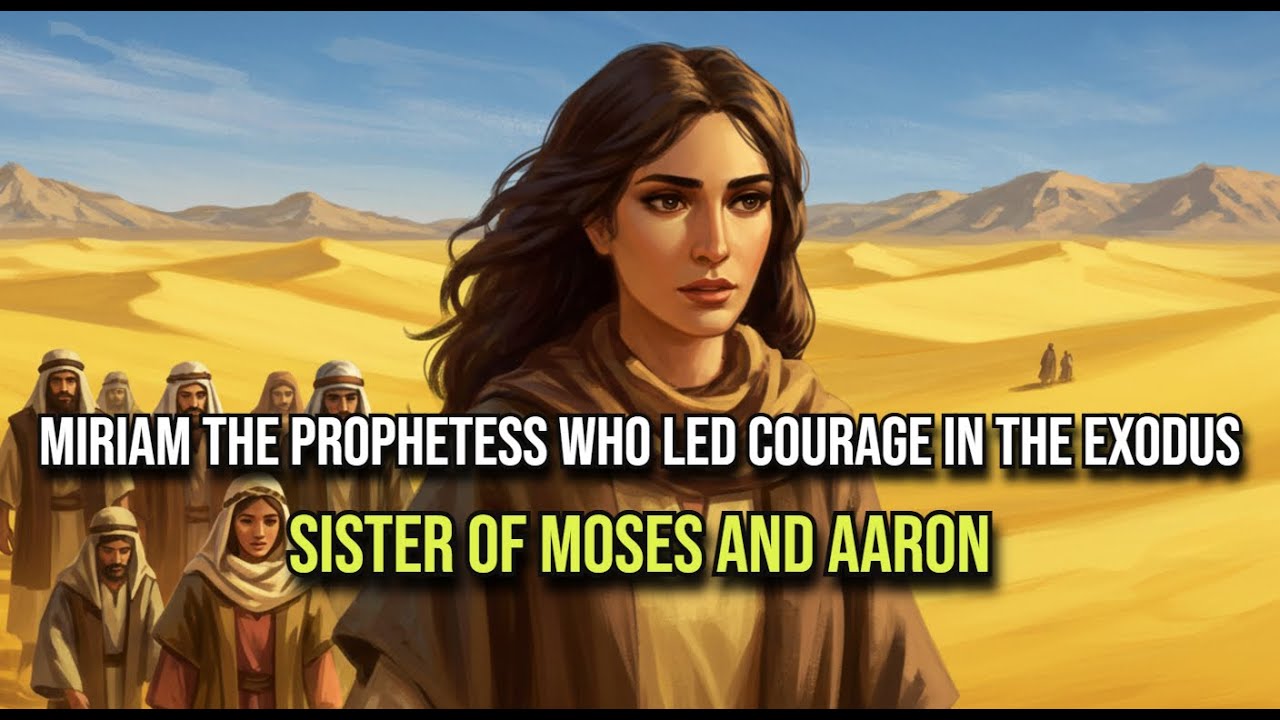 Miriam: The Prophetess Who Led Courage in the Exodus - Bible Stories