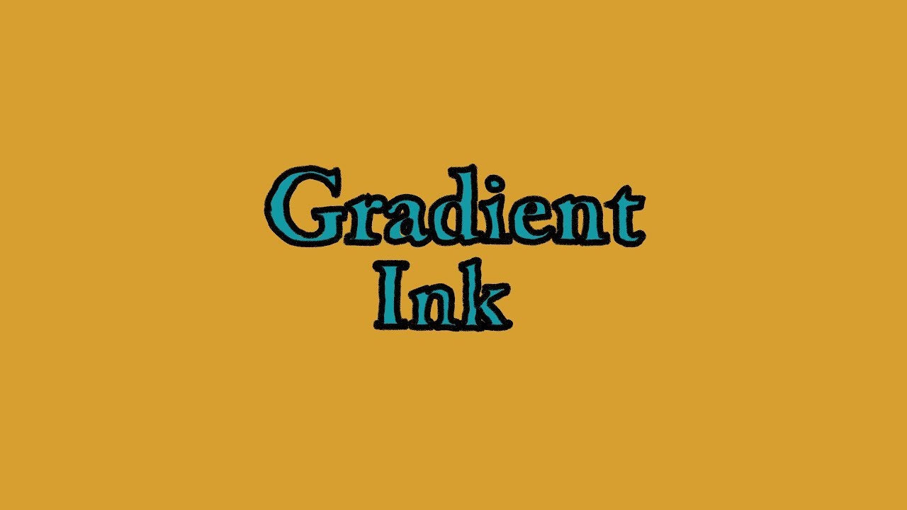 Gradient Ink || SpeedPaint