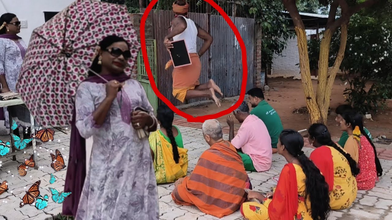 #ஆடுகாலி 😅ரோஸி டீச்சர் 🤣 முதியோர் கல்வி... 😂