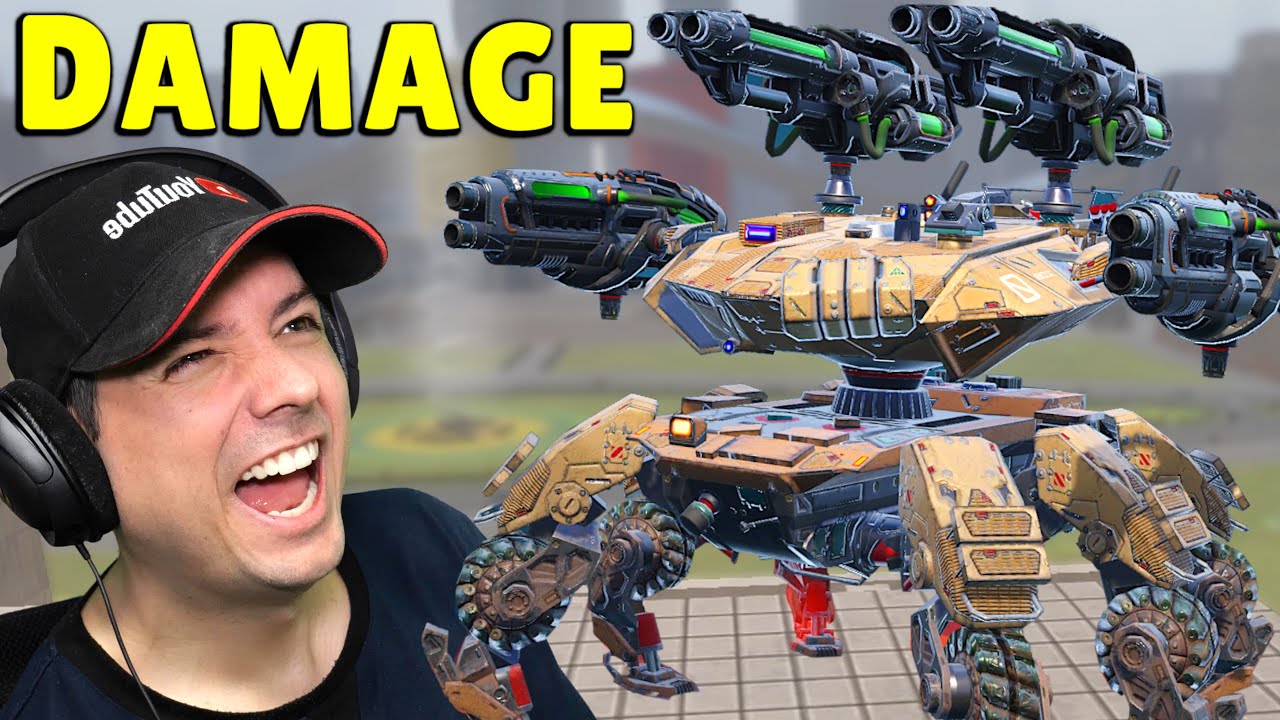 Serious DAMAGE DEVOURER Titan &ndash; Геймплей War Robots