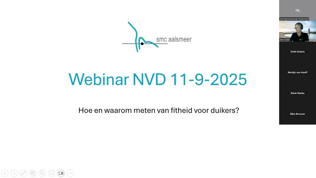 Webinar &lsquo;Hoe en waarom meten van fitheid voor duikers&rsquo;