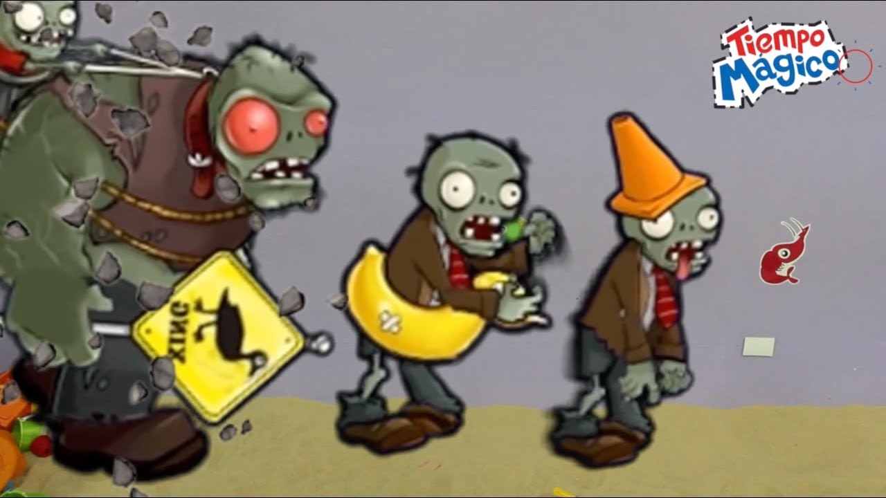 Ya llegaron!! ¡Todos a correr! - Plantas vs zombis - Tiempo Mágico