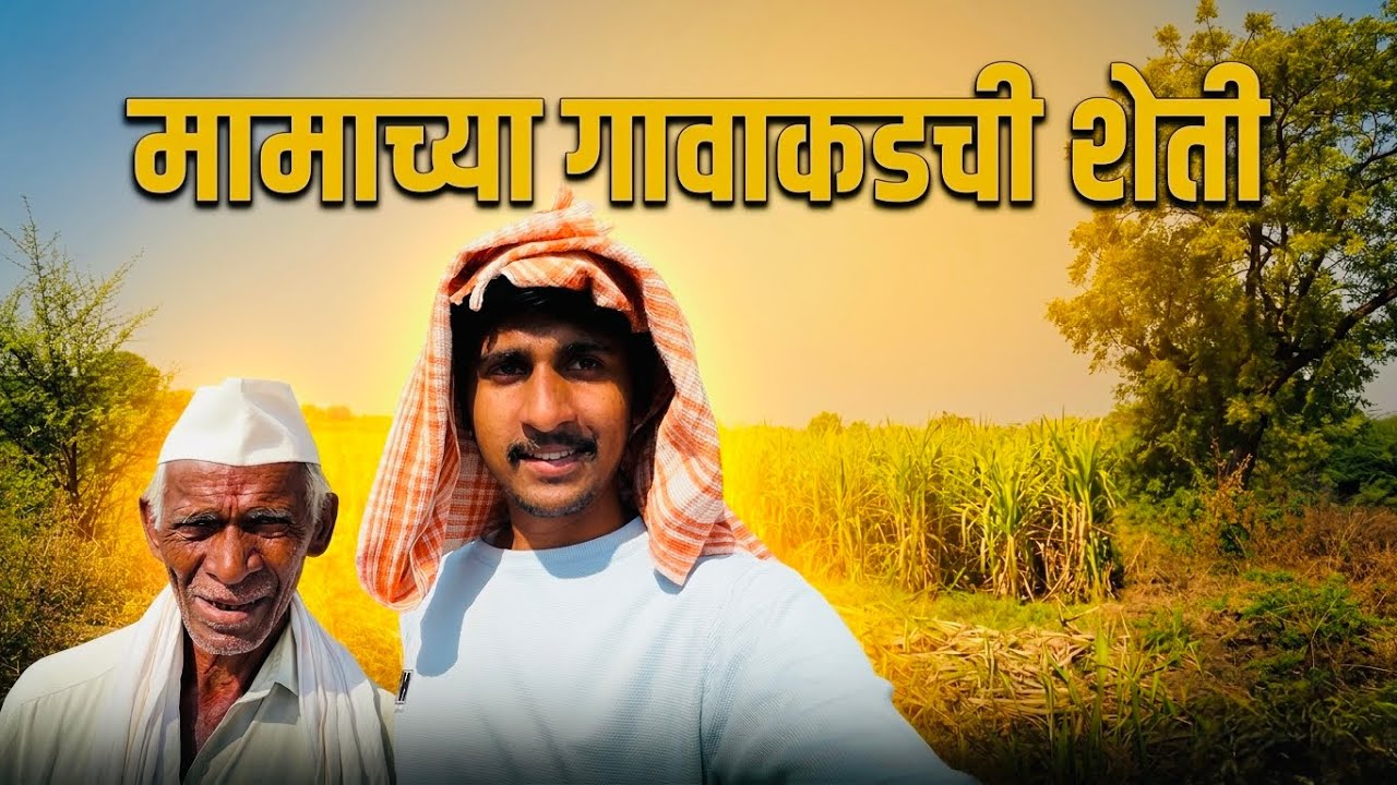 मामाच्या गावाकडची शेती 🌱🌳🌾😇🙏🏻