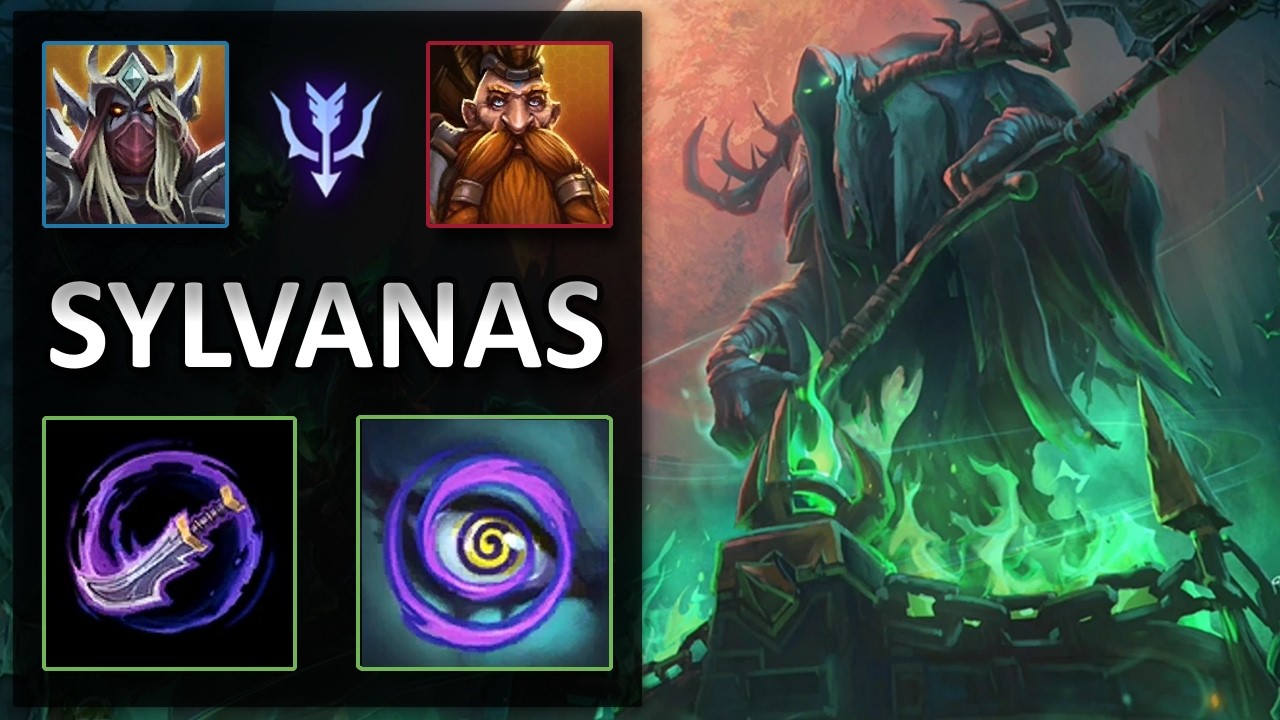 Sylvanas Mind Control vs Falstad | Towers of Doom | Heroes of the Storm Master Replay