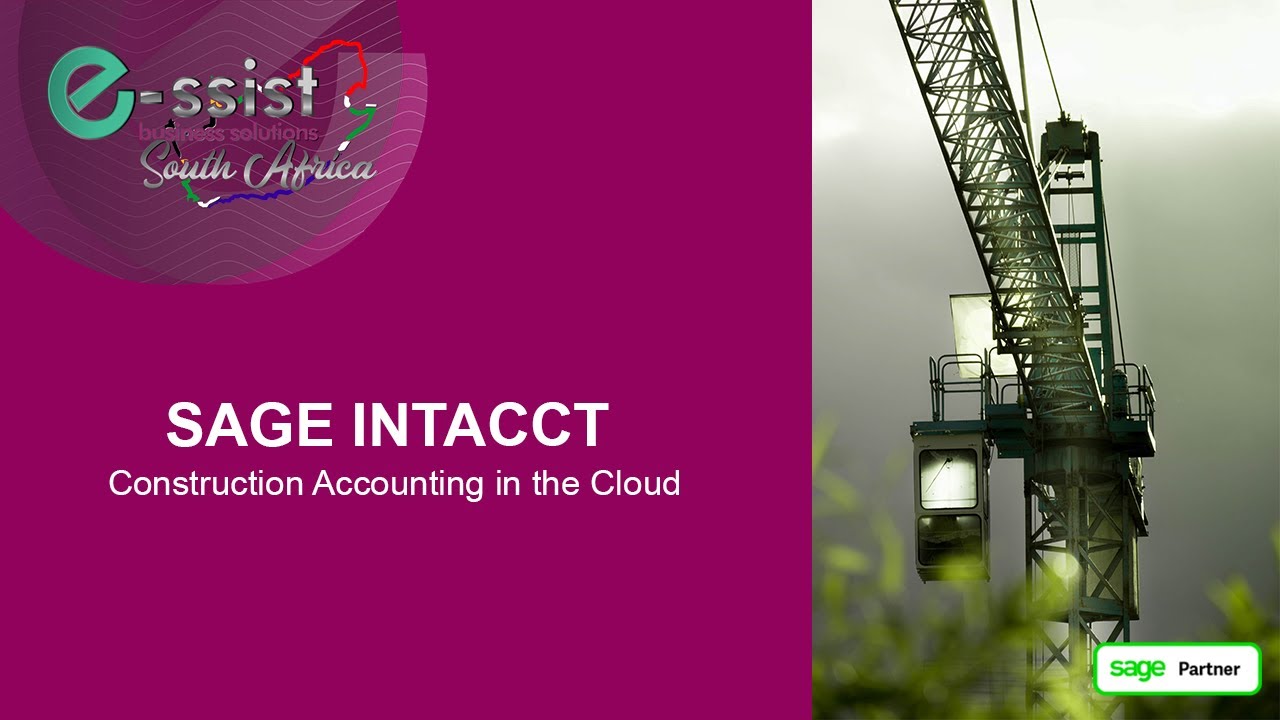 Construction Accounting in the Cloud