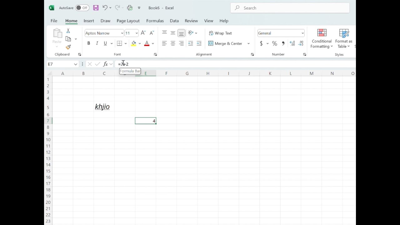 What is an excel worksheet?