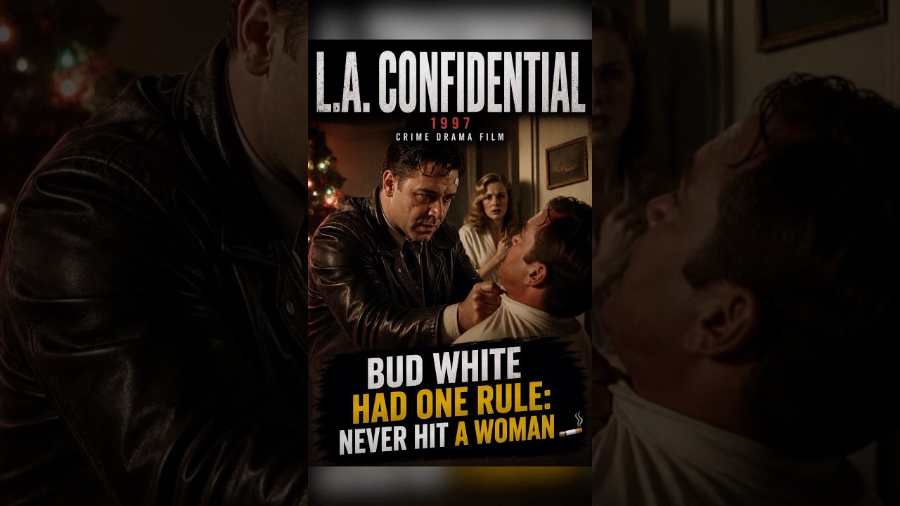 Bud White Had One Rule: Never Hit a Woman 🚬 #shorts #movie #crime