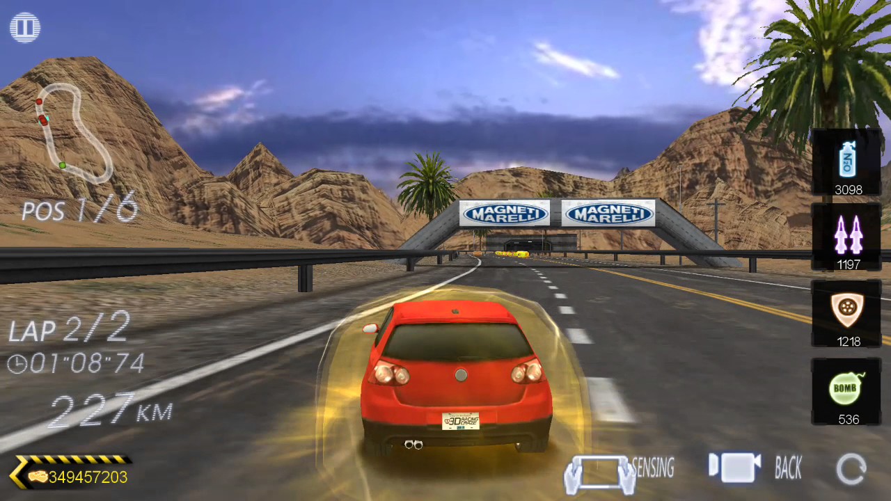 3D Crazy Racing - Car Racing Level - 2 and 3