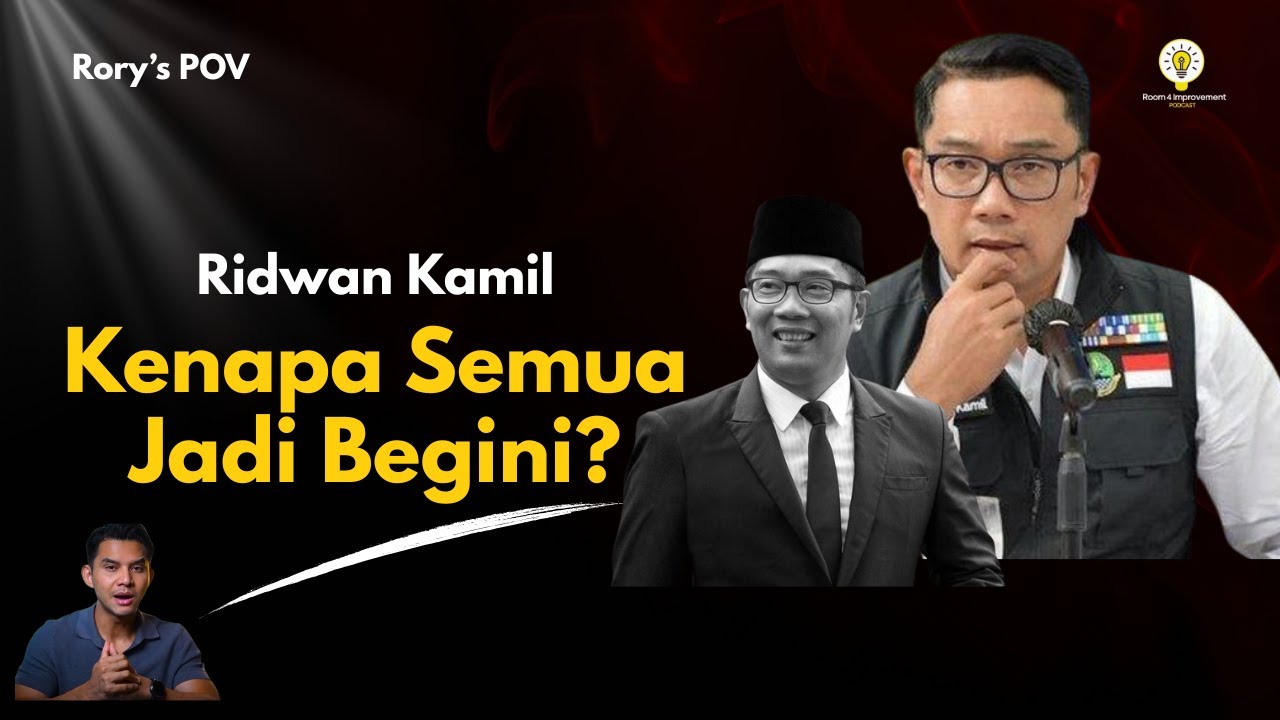 Ridwan Kamil: Kisah Naik, Jatuh, dan Ujian Hidup. Kenapa Semua Terjadi Bertubi-tubi?